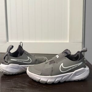 Nike Kids Gray and White Sneakers